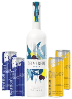 Belvedere & Red Bull Summer Bundle 2,02 Liter