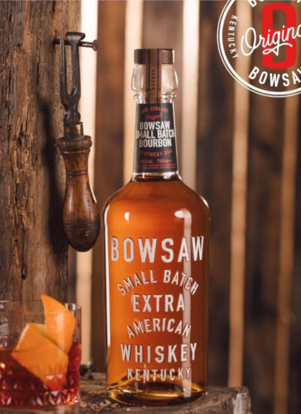 Bowsaw Small Batch Bourbon 0,7 Liter 4 Bowsaw Small Batch Bourbon 0,7 Liter – Bild 2