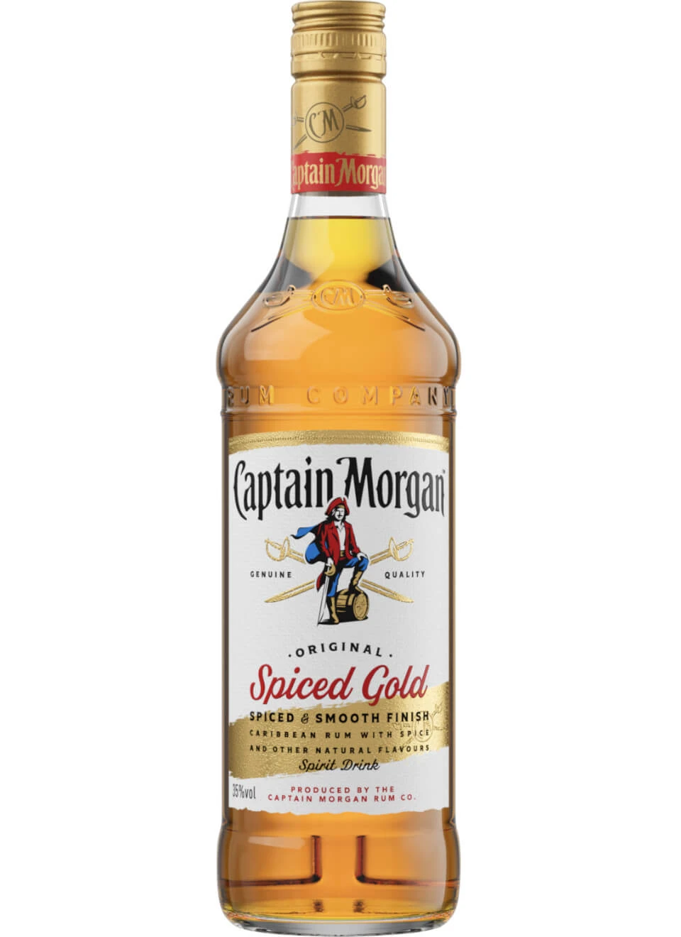 Captain Morgan Spiced Gold 1,0 L 4 Captain Morgan Spiced Gold 1,0 L – Bild 2