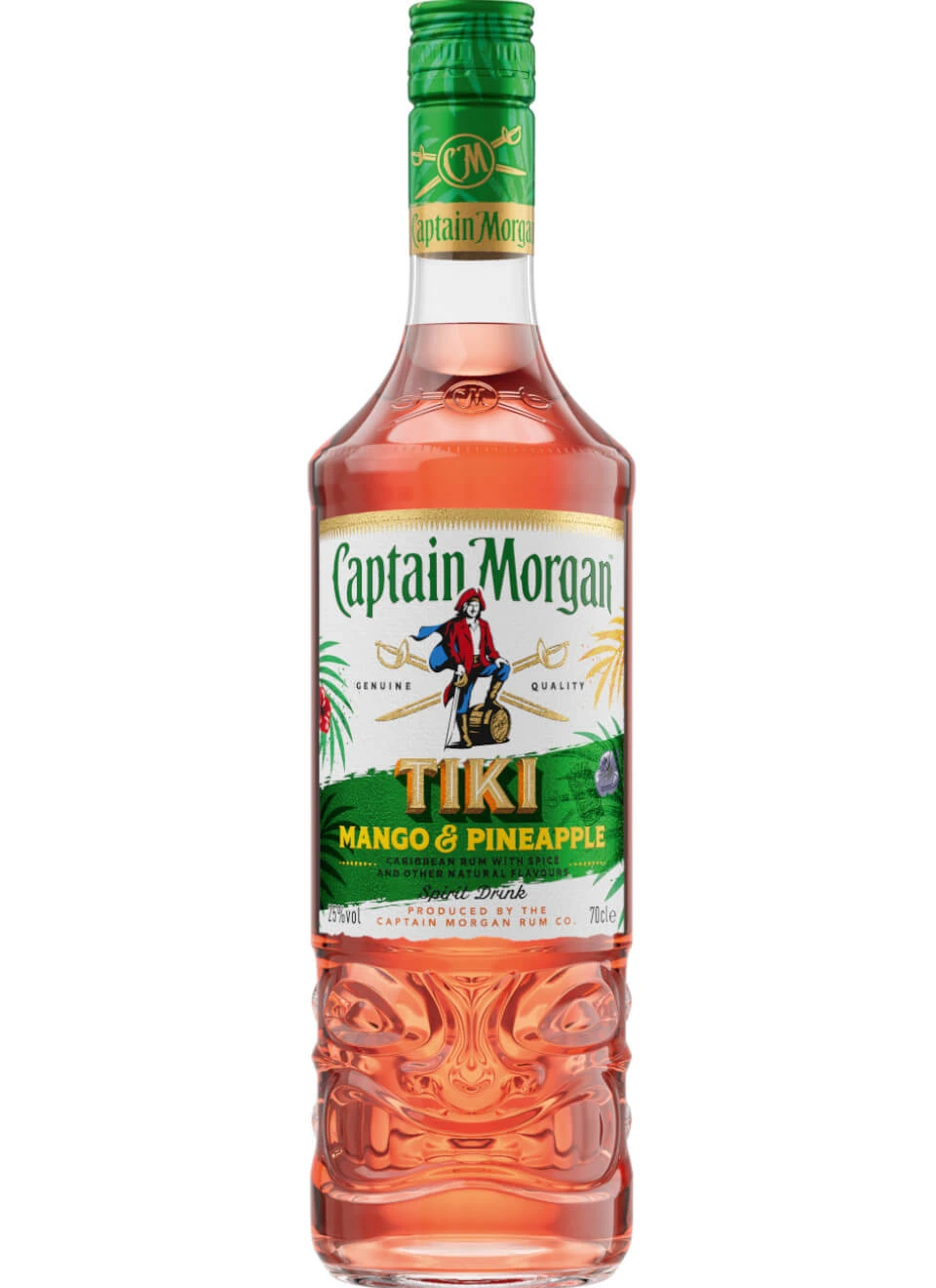Captain Morgan Tiki Mango Pineapple 0,7 Liter 4 Captain Morgan Tiki Mango Pineapple 0,7 Liter – Bild 2