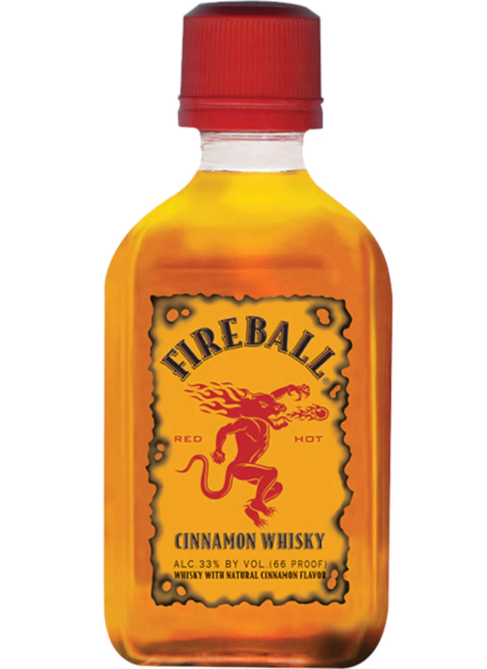 Fireball Whiskylikör Miniatur 0,05 Liter 3 Fireball Whiskylikör Miniatur 0,05 Liter