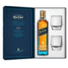 Johnnie Walker Whisky Blue Label 0,7 Liter In Geschenkbox Mit Zwei Gläsern -Weinladen Johnnie Walker Blue GP Glas offen