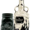 Kraken Spiced Black & White Keramik Bottle 0,7 Liter Mit Glas -Weinladen Kraken Kermik Flasche BW mit Jar 2022