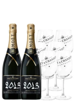 Moet & Chandon Champagner Grand Vintage Gläser Set