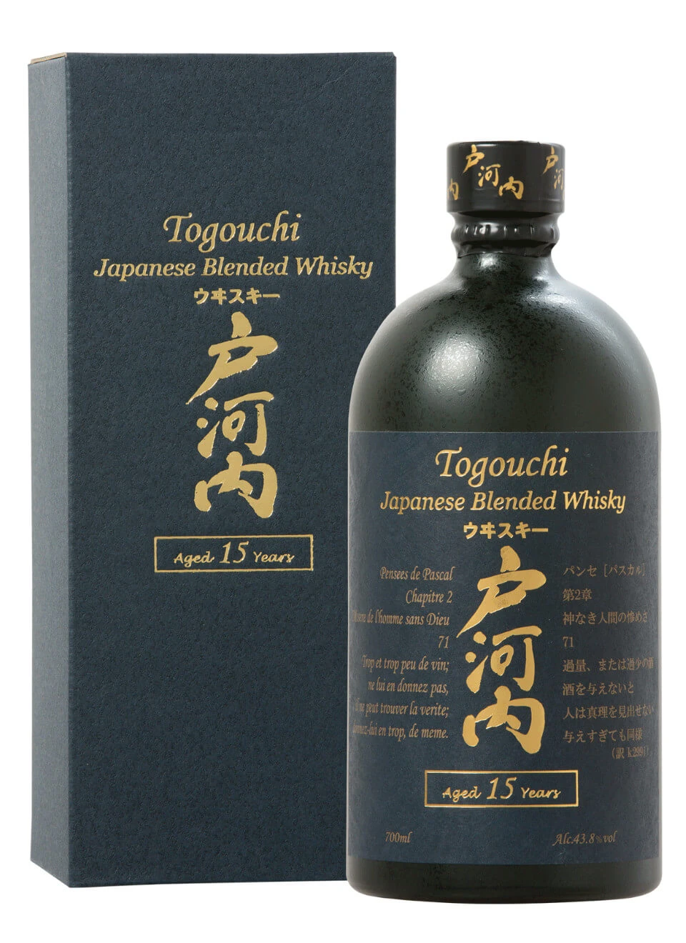 Togouchi Whisky 15 Jahre 0,7 Liter 4 Togouchi Whisky 15 Jahre 0,7 Liter – Bild 2