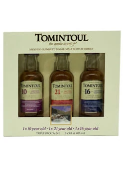Tomintoul Whisky Tri Pack 3x 0,05 Liter 7 Tomintoul Whisky Tri Pack 3x 0,05 Liter -Weinladen Tomintoul Tri Pack geschlossen