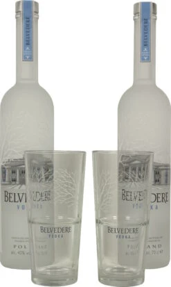 Belvedere Vodka Gläser Set -Weinladen belvedere vodka glaser set 4051 9200