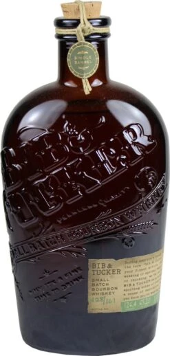 Bib & Tucker Bourbon Whiskey 10 Jahre 0,7 Liter