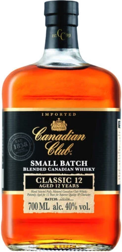 Canadian Club Whisky 12 Jahre 0,7 Liter