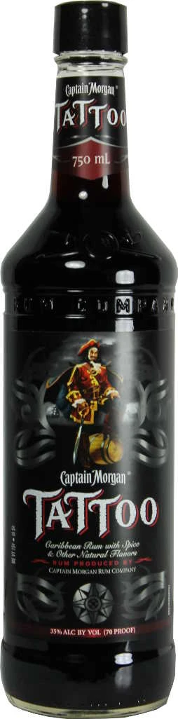 Captain Morgan Tattoo 0,7 Liter 3 Captain Morgan Tattoo 0,7 Liter