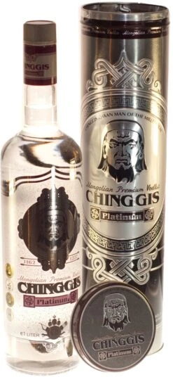Chinggis Vodka Platinum 1 Liter