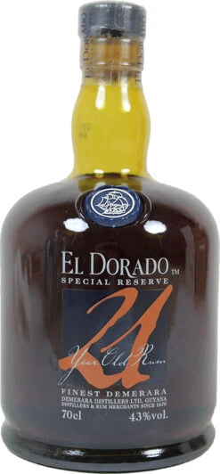 El Dorado Rum 21 Jahre 0,7l