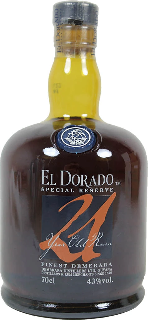 El Dorado Rum 21 Jahre 0,7l 3 El Dorado Rum 21 Jahre 0,7l
