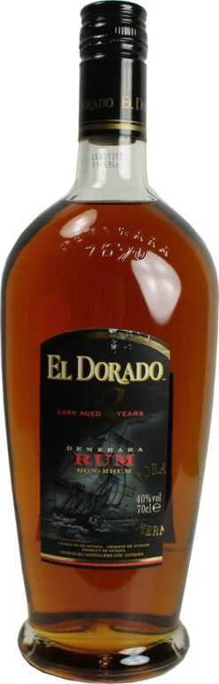 El Dorado Rum 8 Jahre 0,7 L