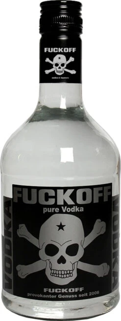 Fuckoff Vodka Pure 0,7 Liter