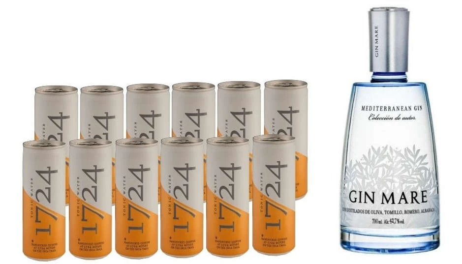 Gin Mare 1724 Tonic Set 3,1 Liter 3 Gin Mare 1724 Tonic Set 3,1 Liter