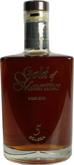 Gold Of Mauritius Dark Rum 5 Solera 0,7 Liter