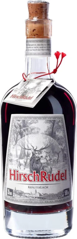 HirschRudel Kräuterlikör 0,5 Liter