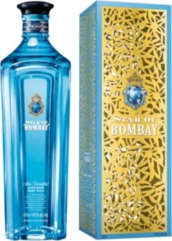 Star Of Bombay Gin 0,7l Im Käfig