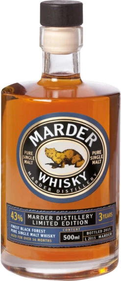 Marder Whisky 0,5 Liter