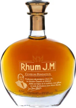 J.M Rum Cuvee Du Fondateur 0,7 Liter