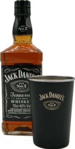 Jack Daniel´s Old No. 7 Mit Festivalbecher 0,7 Liter