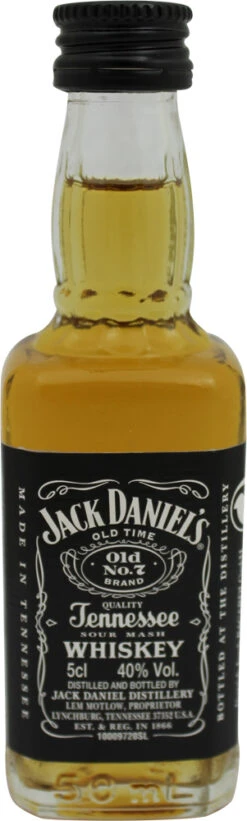 Jack Daniels Whiskey Old No.7 Mini 0,05 Liter