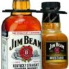 Jim Beam White Label 0,7 Liter Mit Honig-Senf-Sauce On-Pack -Weinladen jim beam whiskey white label mit honig senf sauce on pack 6 3470