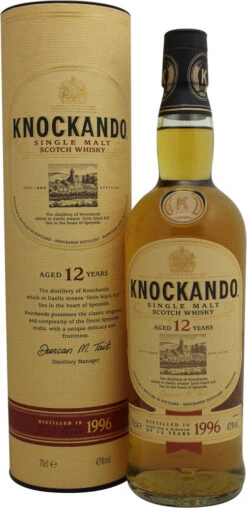 Knockando Whisky 12 Jahre 0,7 Liter -Weinladen knockando whisky 12 jahre 0 7l 53405 bw0751