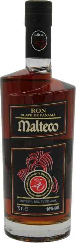 Malteco Rum Reserva Del Fundador 20 Jahre 0,7 Liter