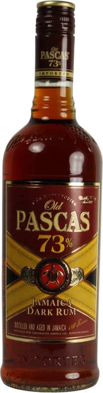 Old Pascas Rum 73 % 0,7 L