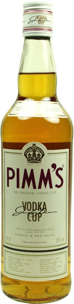 Pimms No. 6 Liqueur Vodka Cup 0,7l 3 Pimms No. 6 Liqueur Vodka Cup 0,7l