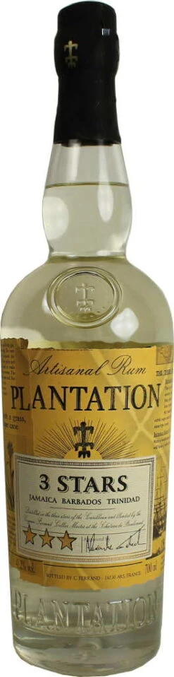 Plantation 3 Stars White Rum 0,7 Liter