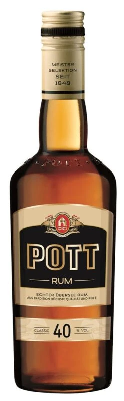 Pott Übersee Rum 40% 0,375 L