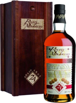 Ron Malecon 21 Jahre 0,7 L In Holzbox