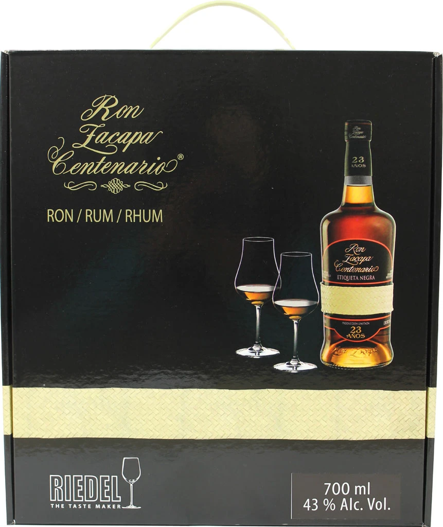 Ron Zacapa Etiqueta Negra 23 Jahre In Geschenkkoffer Mit 2 Gläsern 0,7l 3 Ron Zacapa Etiqueta Negra 23 Jahre In Geschenkkoffer Mit 2 Gläsern 0,7l