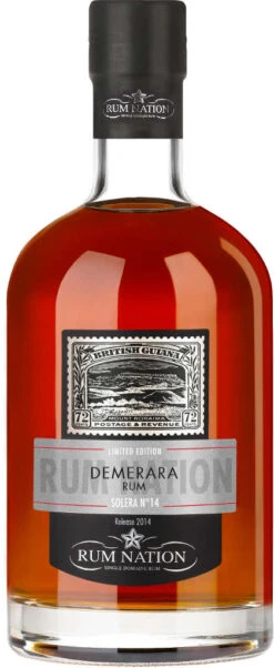 Rum Nation Demerara Solera No. 14 0,7 Liter