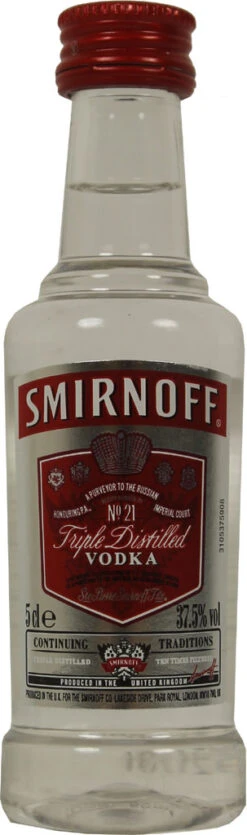 Smirnoff Vodka Red Label Mini 0,05 Liter