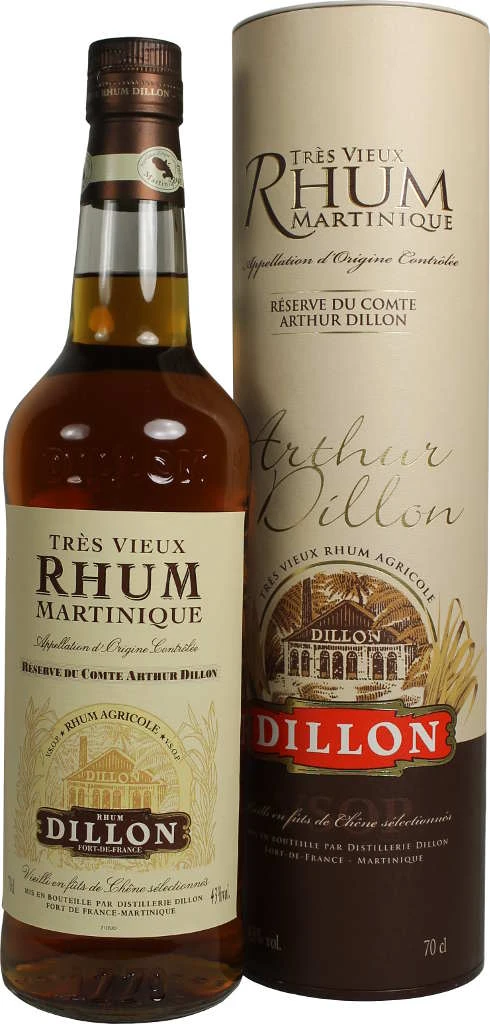 Rum Vieux VSOP Reserve Du Comte Arthur Dillon 0,7 L 3 Rum Vieux VSOP Reserve Du Comte Arthur Dillon 0,7 L
