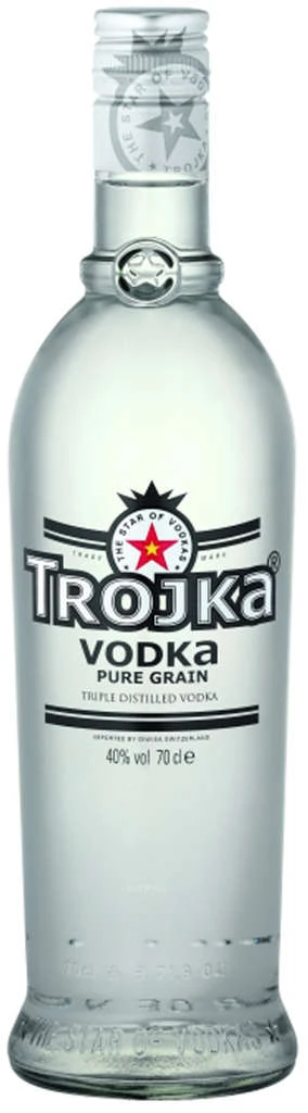 Trojka Vodka Pur 0,7 L 4 Trojka Vodka Pur 0,7 L – Bild 2